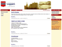 Tablet Screenshot of loppem.be